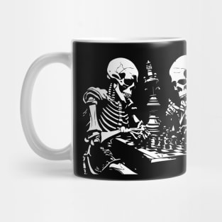 death plays chess Mug